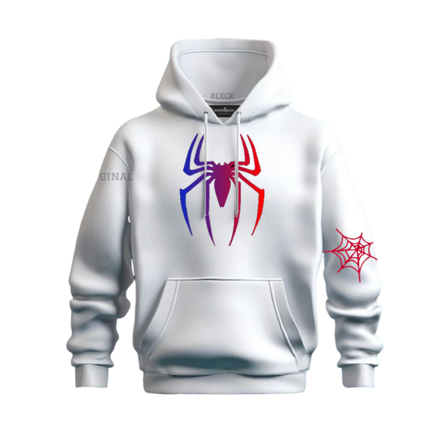 Spider-Men Hoodie White