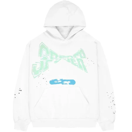 Sp5der Adult hoodie Egg Shell
