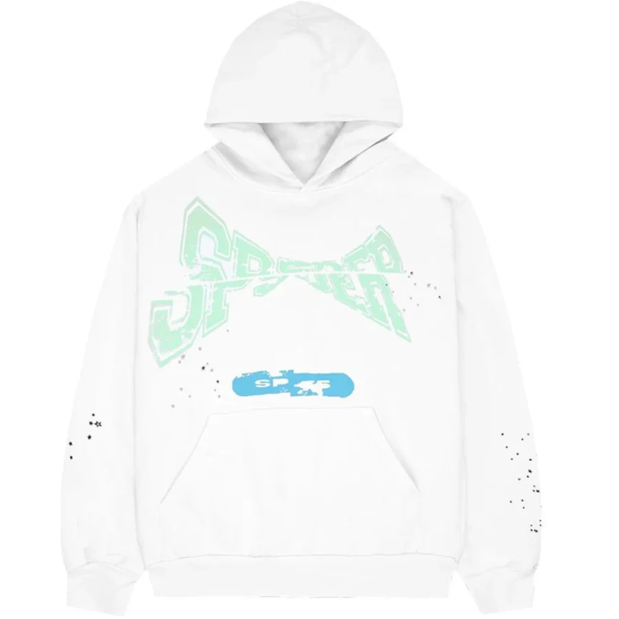 Sp5der Adult hoodie Egg Shell
