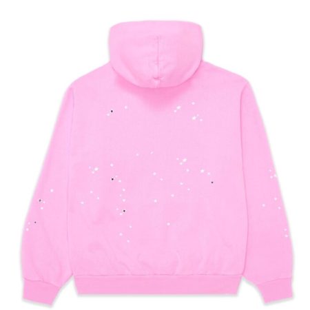 Sp5der Pink Atlanta Hoodie